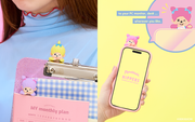 HIPPERS Monchhichi COLORS: Wink Series E3