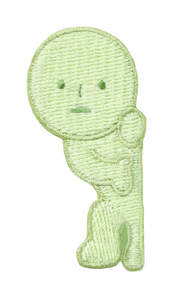 SMISKI Embroidery Sticker - Peeking (1 Piece)