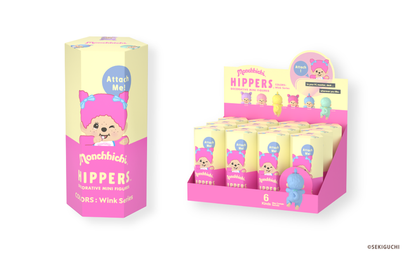 HIPPERS Monchhichi COLORS: Wink Series E3