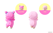 HIPPERS Monchhichi COLORS: Wink Series E3