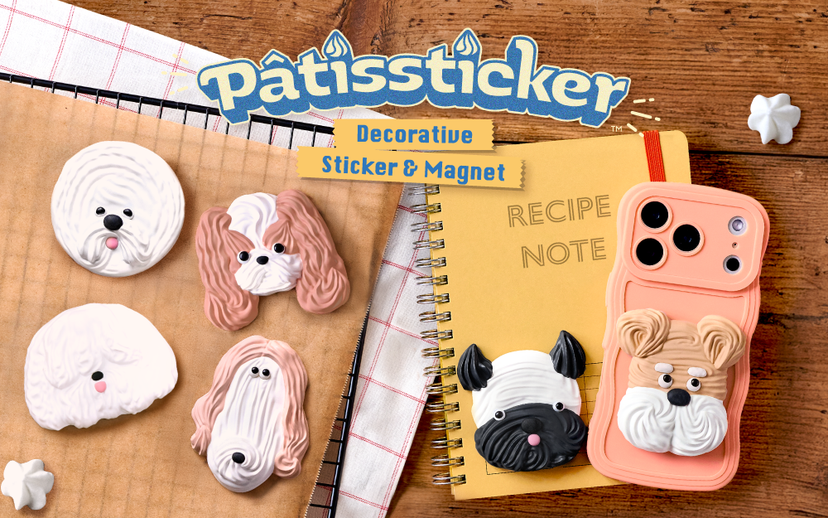 Pâtissticker Meringue Dogs Series E0