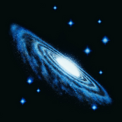Spiral Galaxy (Navy)